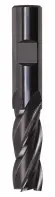 4-Flute Single End Mills