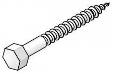 HEX LAG BOLT