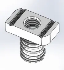 NUT STRUT SPRING
