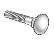 10-24 X 1-1/2 CARRIAGE BOLT 18-8 STAINLESS