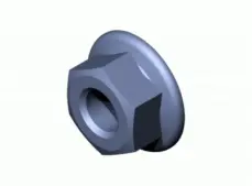 HEX FLANGE NUT